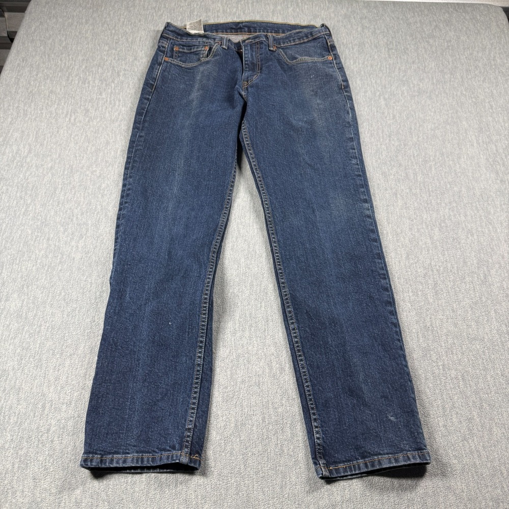 Levi's Jeans Mens 32x30 Blue 514 Straight Leg Denim Classic Workwear Casual